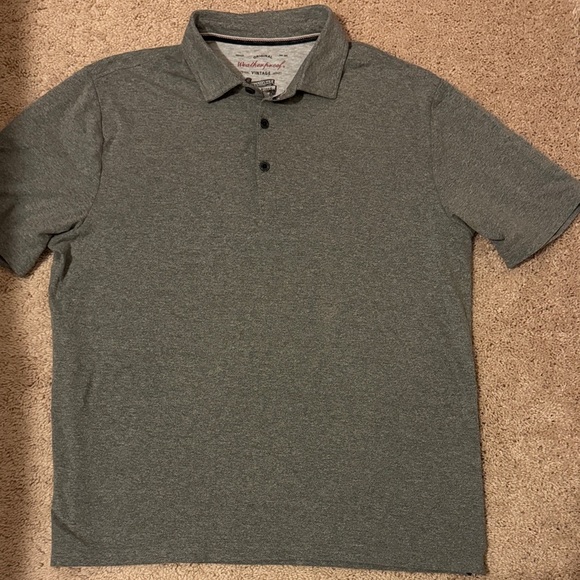 Weatherproof Other - Weatherproof Charcoal Polo Shirt